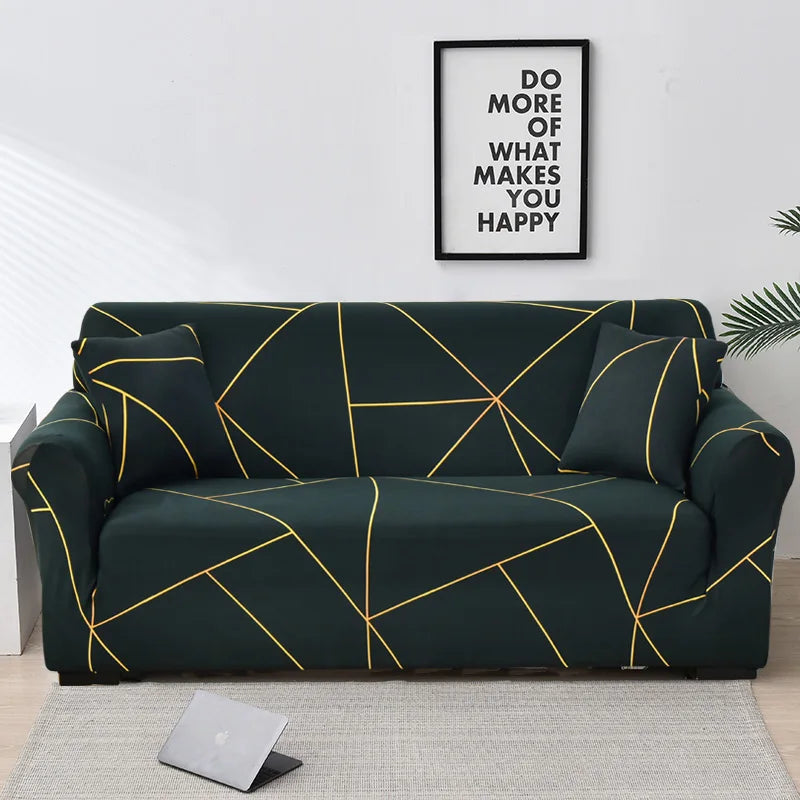 Elastic Sofa Slipcovers Modern Sofa Cover for Living Room Sectional Corner L-Shape Chair Protector Couch Cover 1/2/3/4 Seater