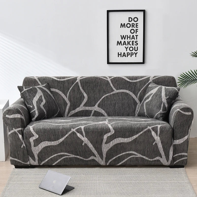 Elastic Sofa Slipcovers Modern Sofa Cover for Living Room Sectional Corner L-Shape Chair Protector Couch Cover 1/2/3/4 Seater