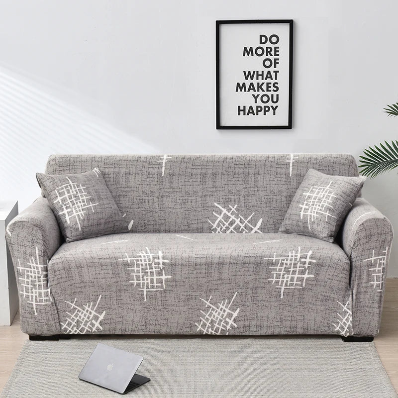 Elastic Sofa Slipcovers Modern Sofa Cover for Living Room Sectional Corner L-Shape Chair Protector Couch Cover 1/2/3/4 Seater