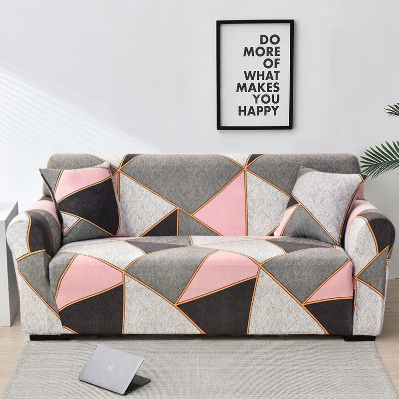 Elastic Sofa Slipcovers Modern Sofa Cover for Living Room Sectional Corner L-Shape Chair Protector Couch Cover 1/2/3/4 Seater