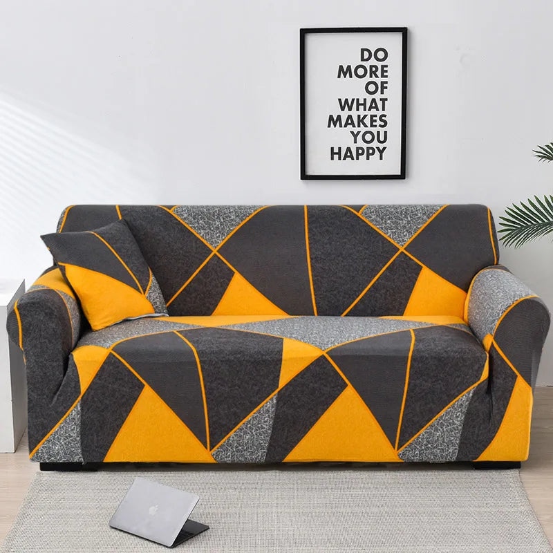 Elastic Sofa Slipcovers Modern Sofa Cover for Living Room Sectional Corner L-Shape Chair Protector Couch Cover 1/2/3/4 Seater