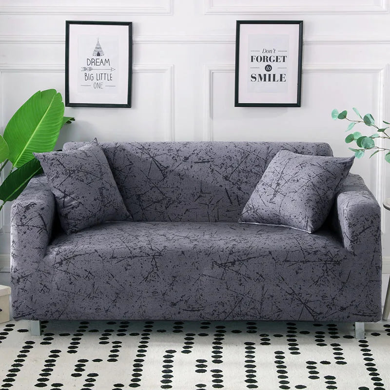 Elastic Sofa Slipcovers Modern Sofa Cover for Living Room Sectional Corner L-Shape Chair Protector Couch Cover 1/2/3/4 Seater