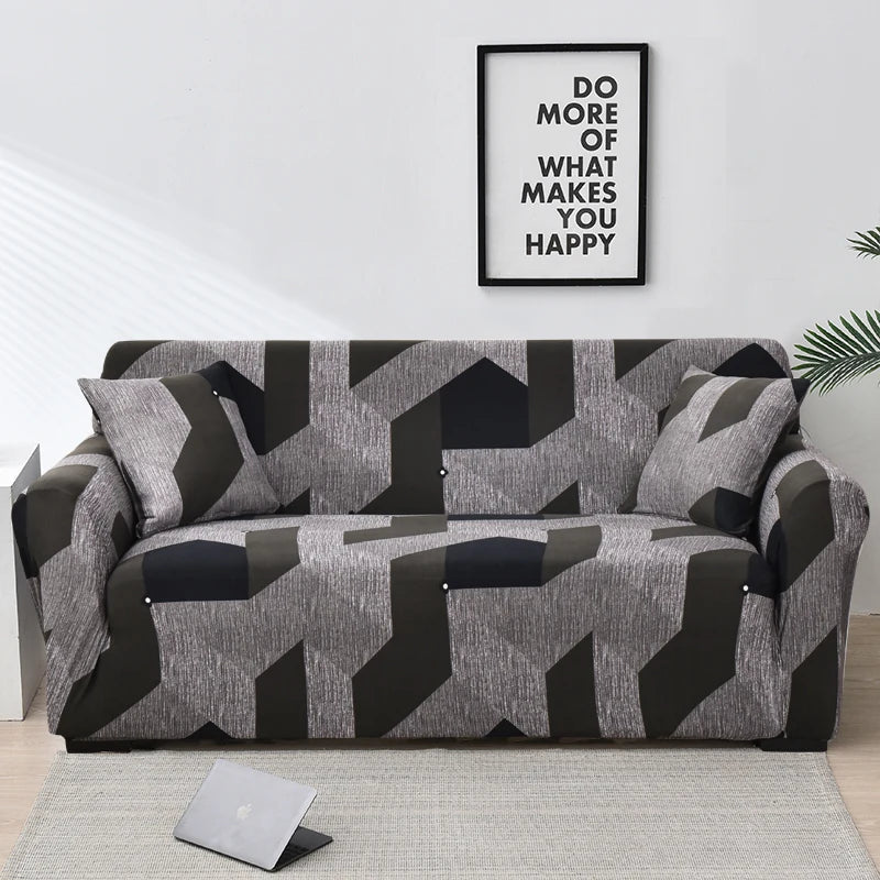 Elastic Sofa Slipcovers Modern Sofa Cover for Living Room Sectional Corner L-Shape Chair Protector Couch Cover 1/2/3/4 Seater