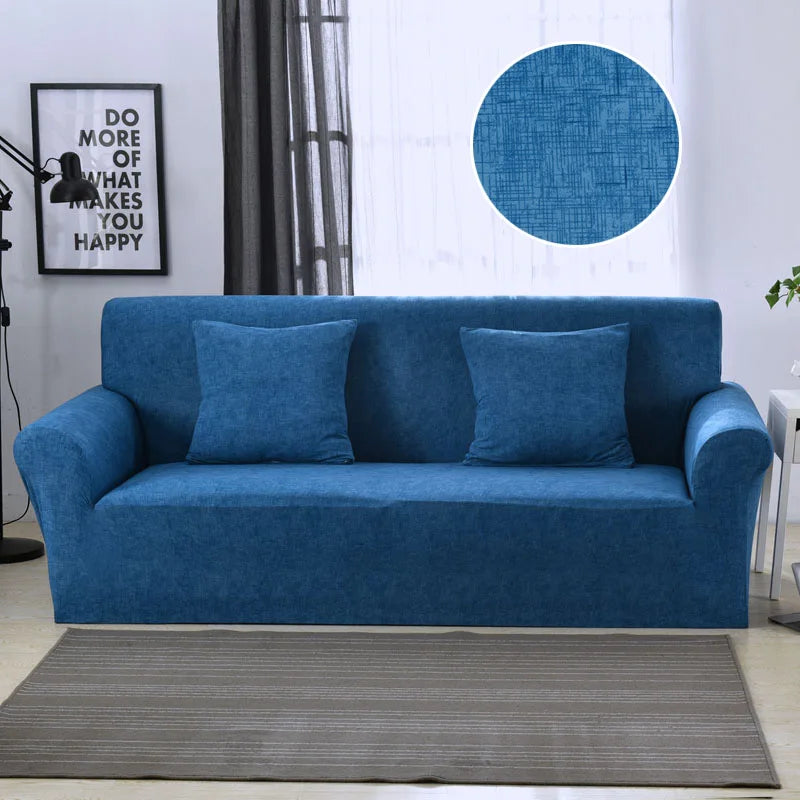 Elastic Sofa Slipcovers Modern Sofa Cover for Living Room Sectional Corner L-Shape Chair Protector Couch Cover 1/2/3/4 Seater